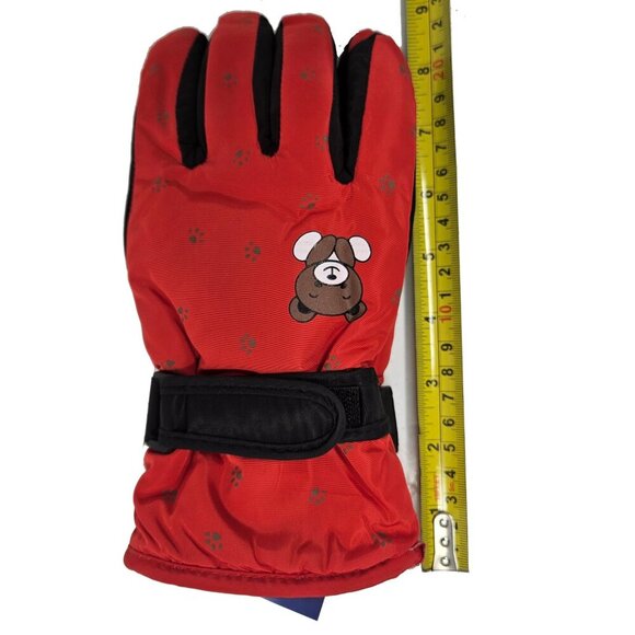 Kids Ski Winter Gloves, Multiple Colors, One Size 9" Long - Picture 3 of 11
